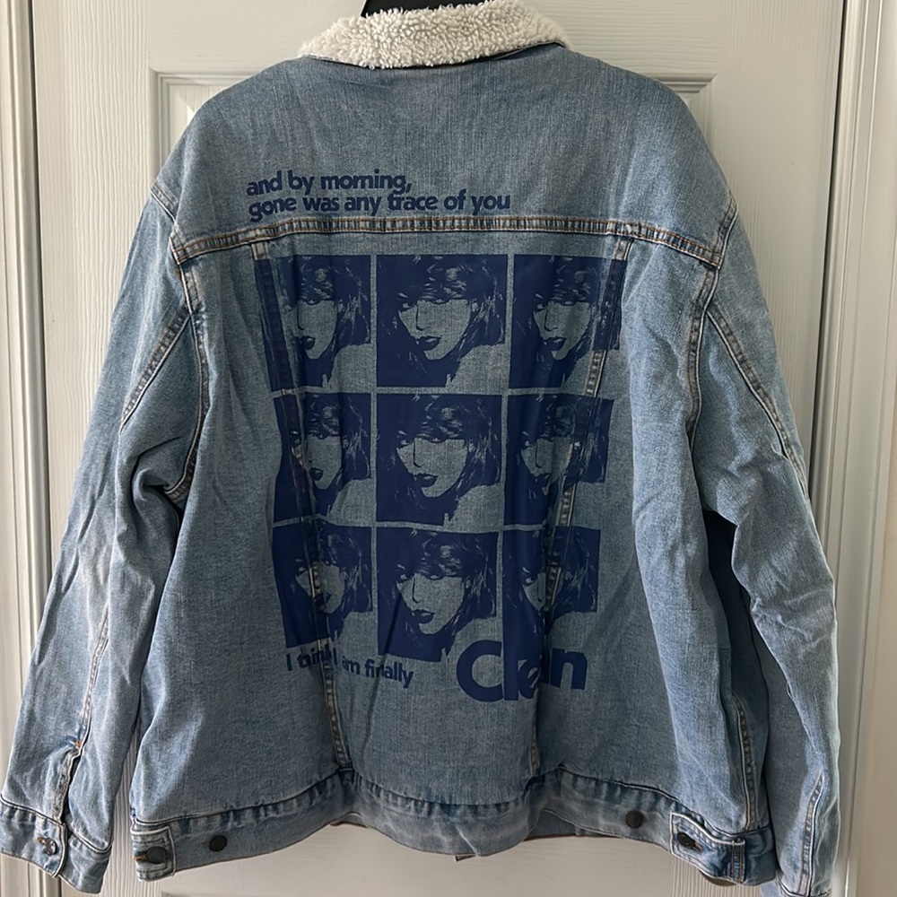 New Taylor Swift  1989 Clean Denim Jacket - Picture 2 of 10